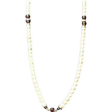 VIntage Lanvin Faux Pearls with Jewels - image 1