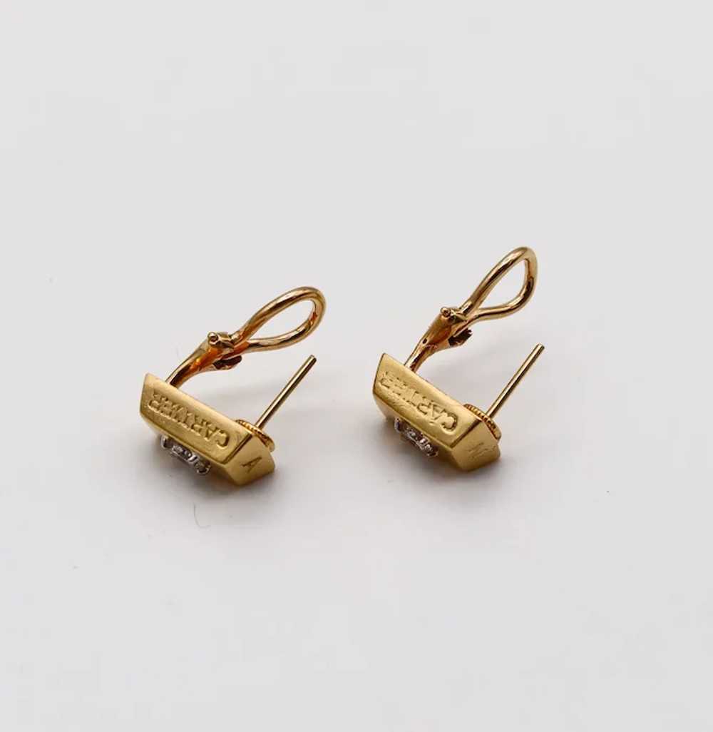 Cartier 1970 Rare Vintage 1/8 Oz Ingots Earrings … - image 6