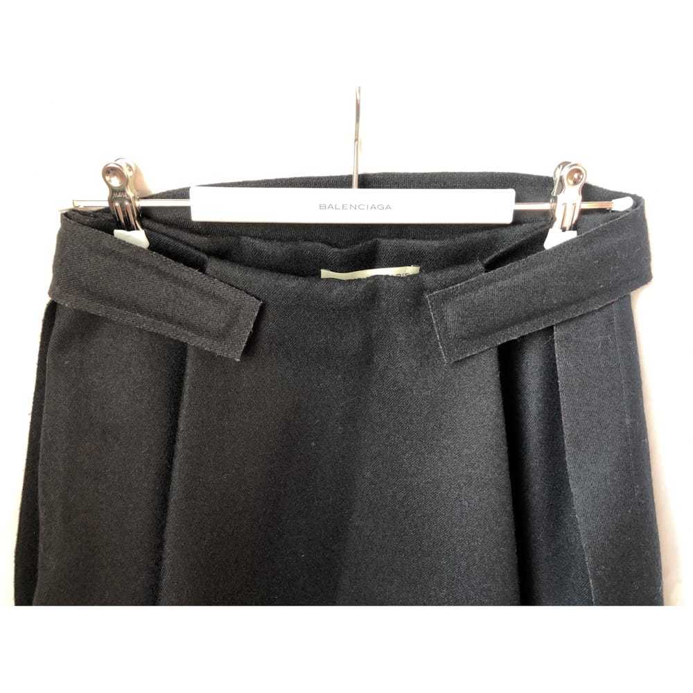 Balenciaga Wool mid-length skirt - image 2