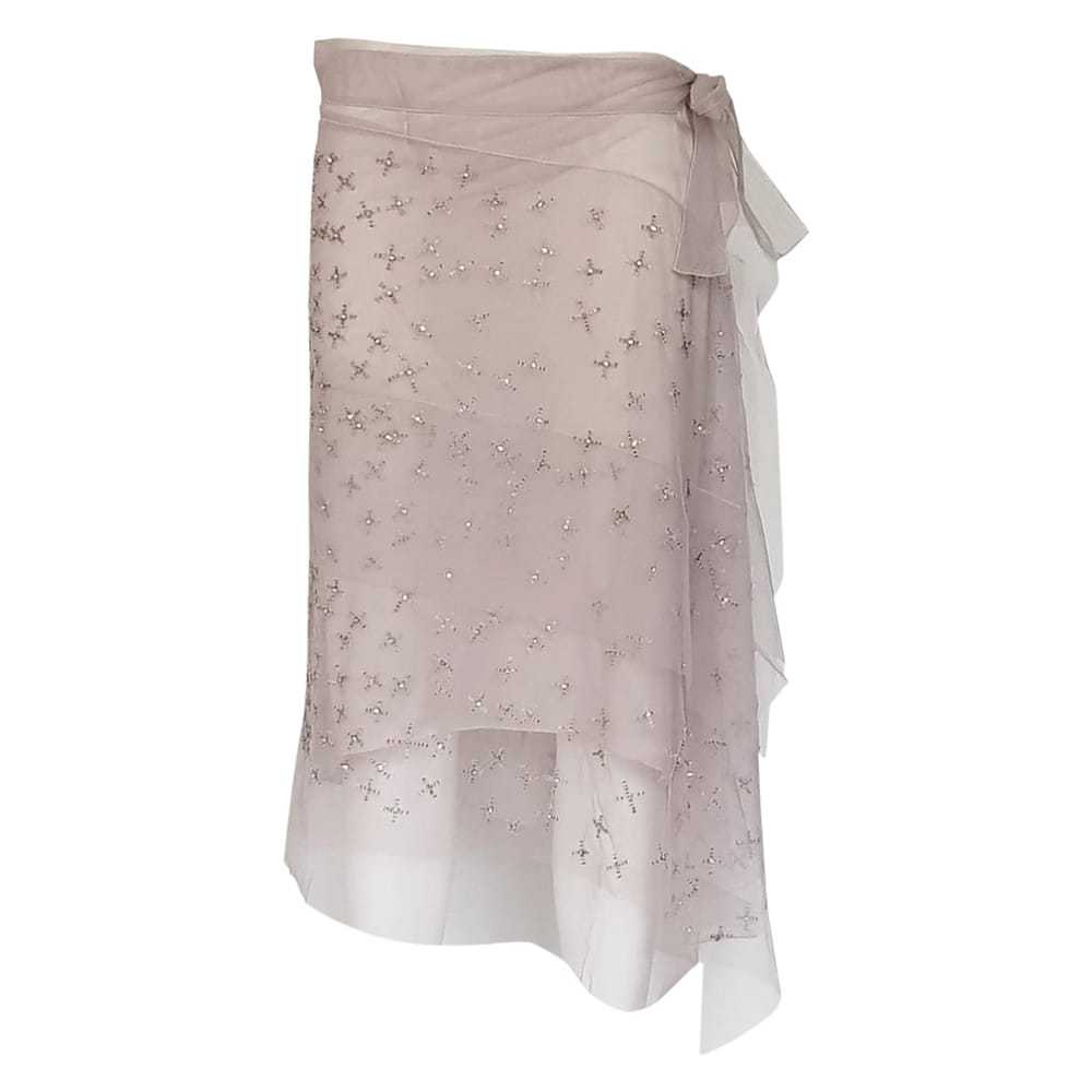 Alberta Ferretti Silk mid-length skirt - image 1