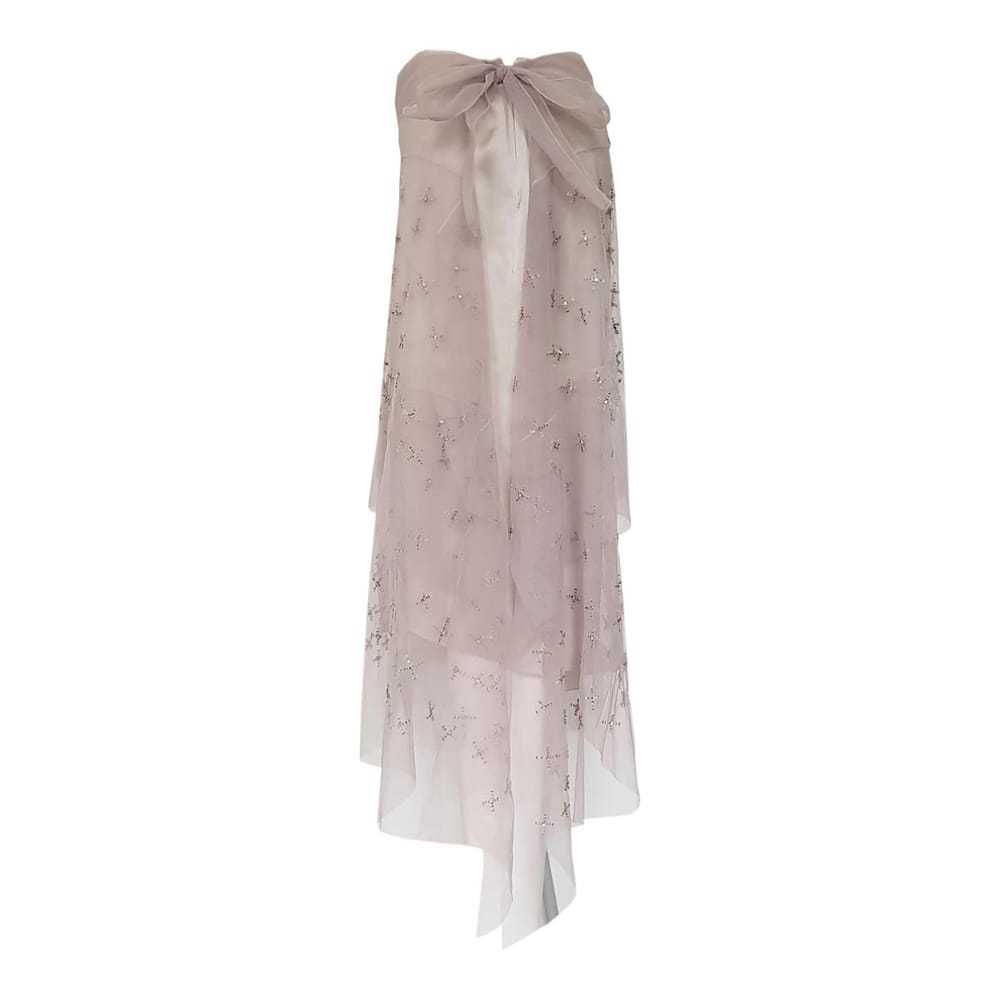 Alberta Ferretti Silk mid-length skirt - image 3