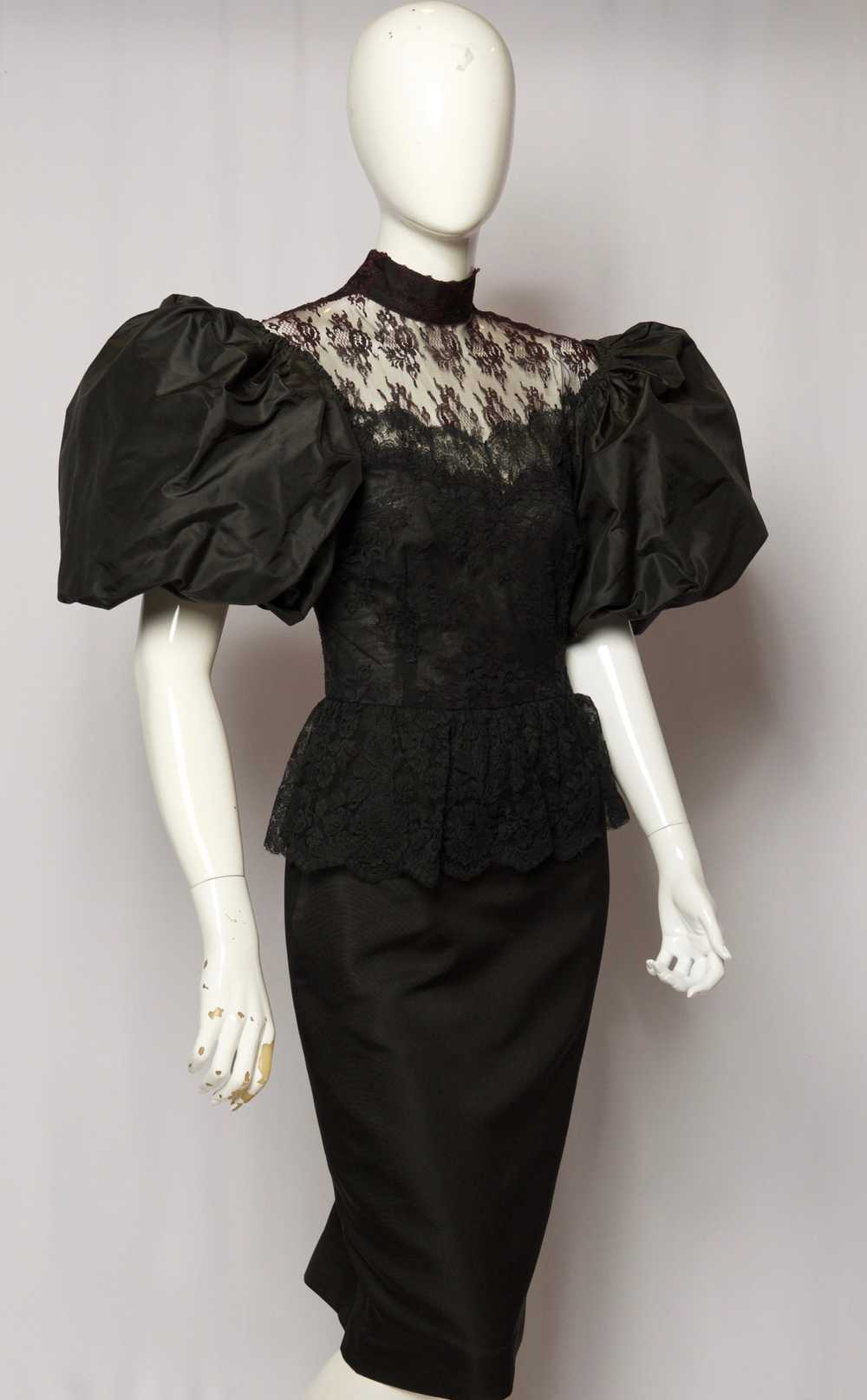 80s Oscar De La Renta Cocktail Dress - image 1