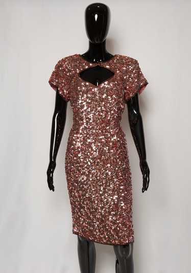 Copper Sequin Dress