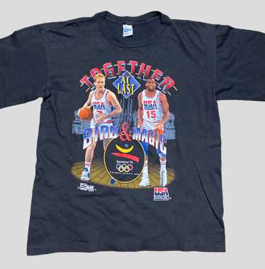 90s Magic Johnson/Larry Bird Olympics Basketball D