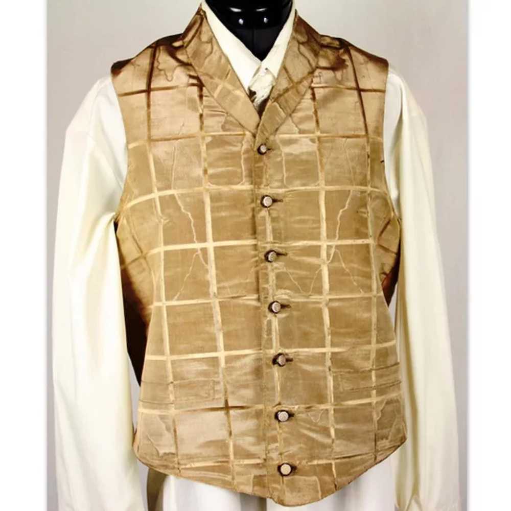 Late Regency Silk Waistcoat for a Gentleman - image 2