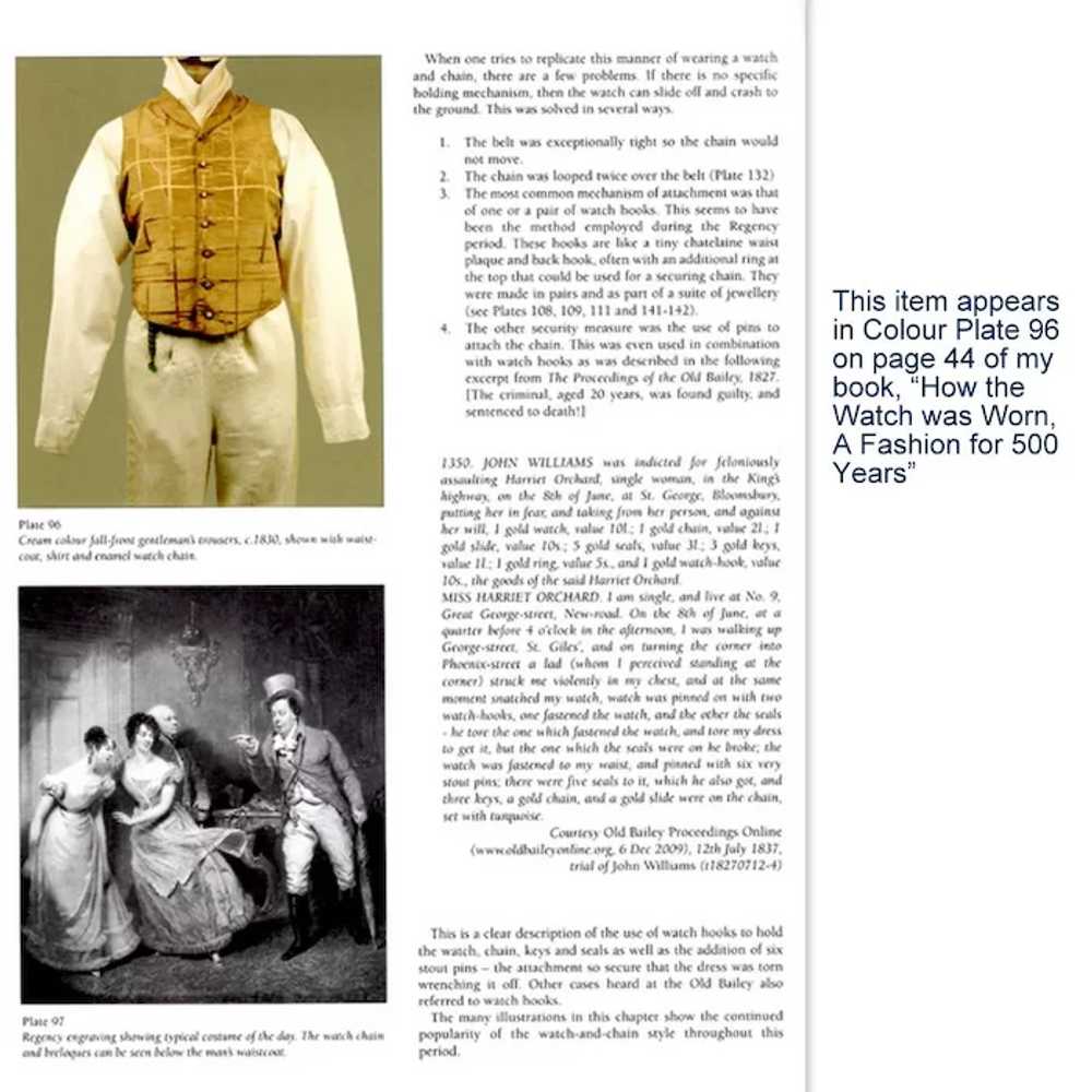 Late Regency Silk Waistcoat for a Gentleman - image 6