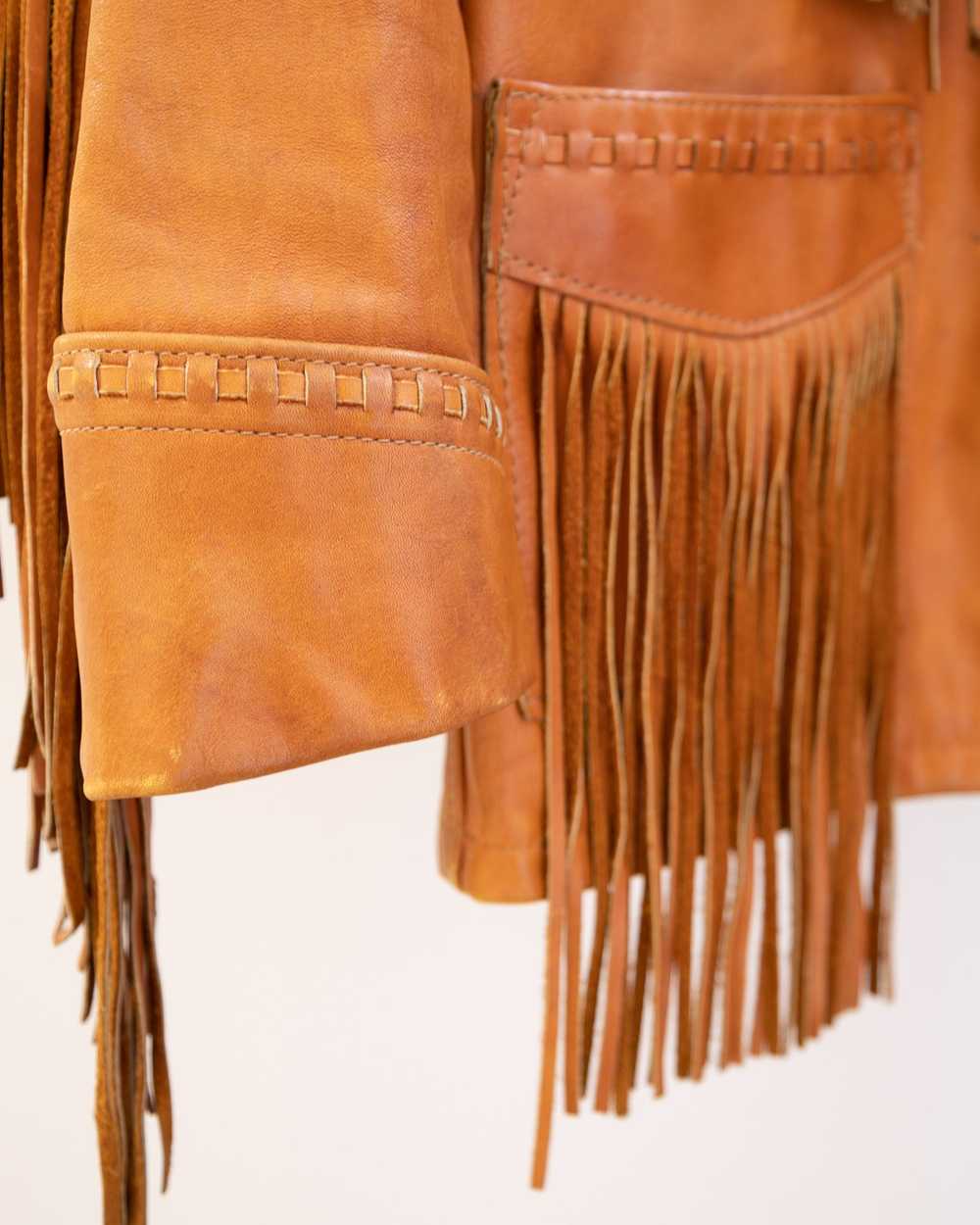 Shcott Rancher Western Leather Jacket - image 7