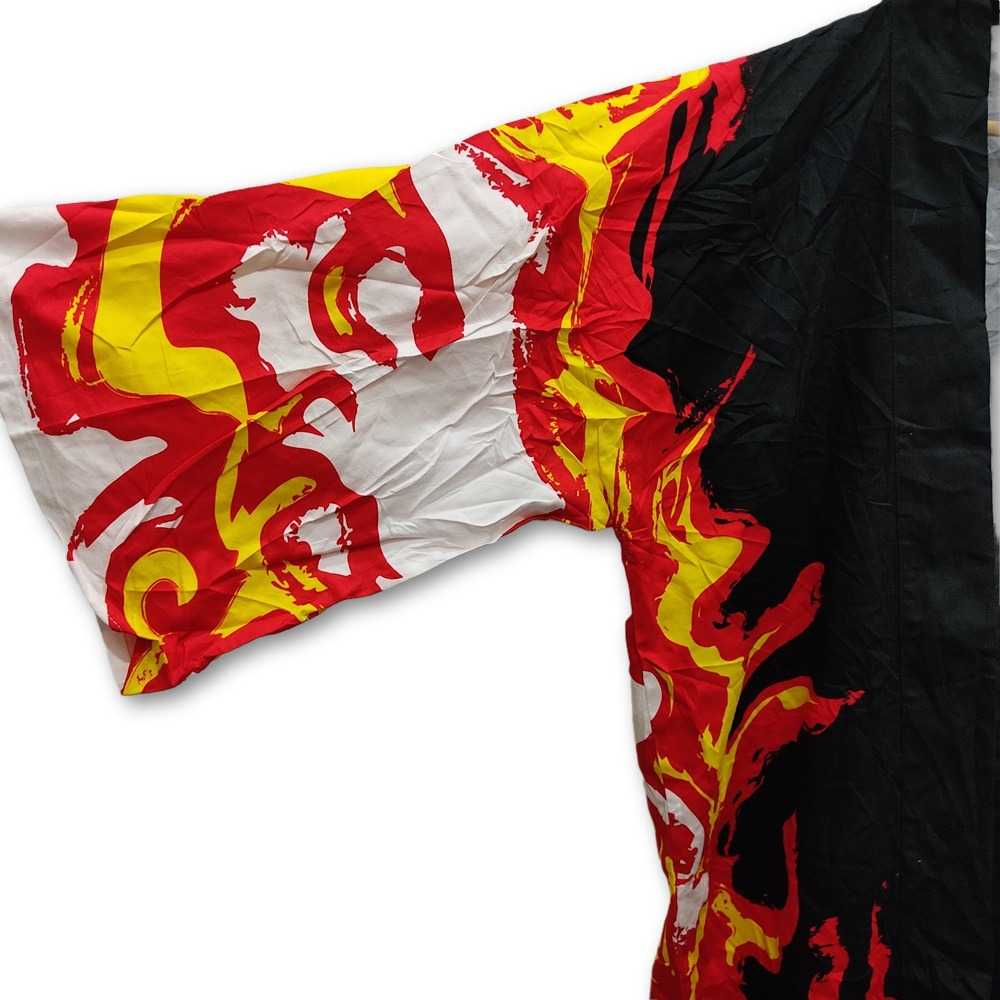 Kimono Jacket Fire Flame Demon Slayer Anime Japan… - image 4