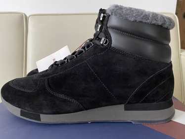 Bally Bally Gregory High Top Sneakers Black Suede… - image 1