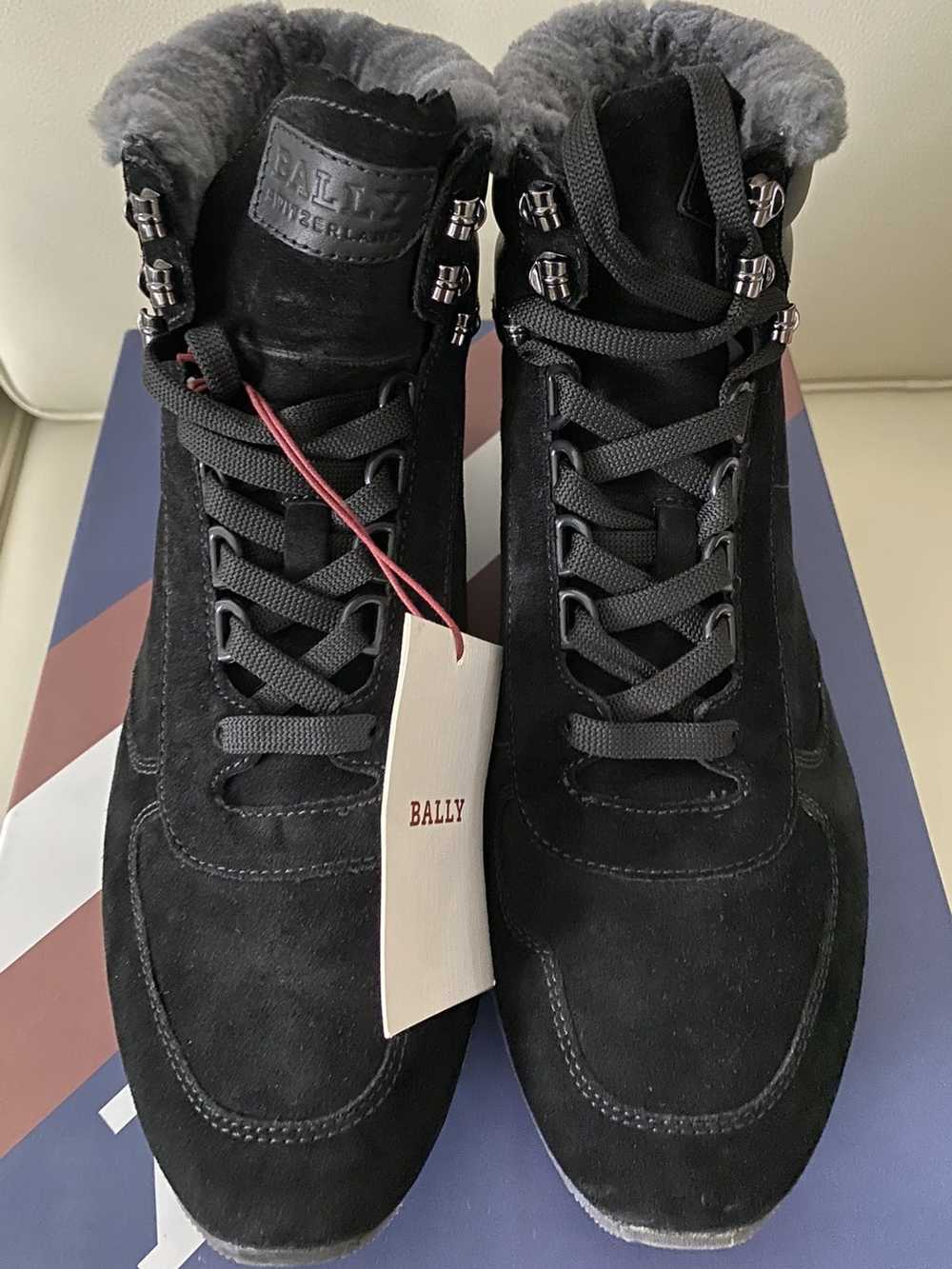 Bally Bally Gregory High Top Sneakers Black Suede… - image 2