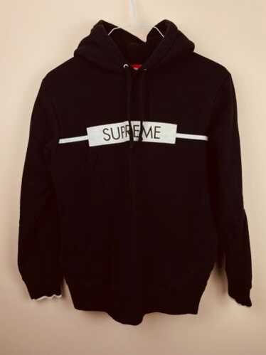 トップス Supreme 2017ss twill tape Hooded Supreme Chest Twill Tape Hooded Sweatshirt (SS17) - $148