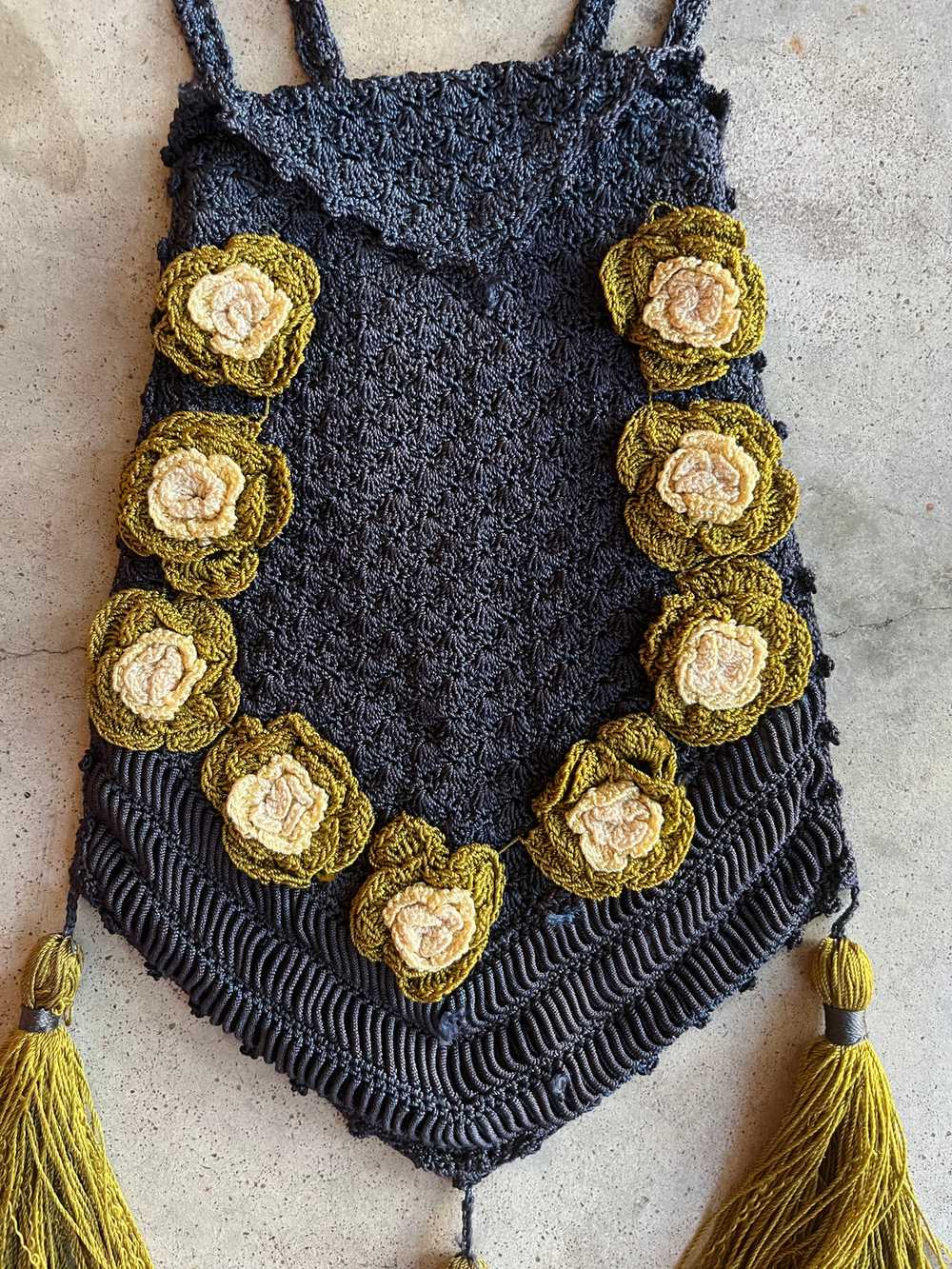 c. 1910s-1920s Crochet Purse - image 4
