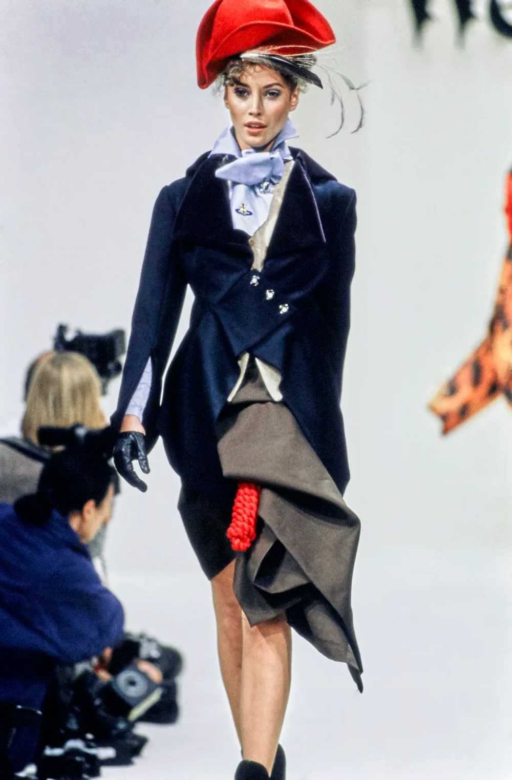1994 'On Liberty' Vivienne Westwood Couture Velve… - image 10