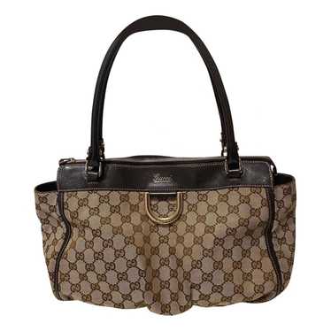 Gucci D-Ring cloth handbag - image 1