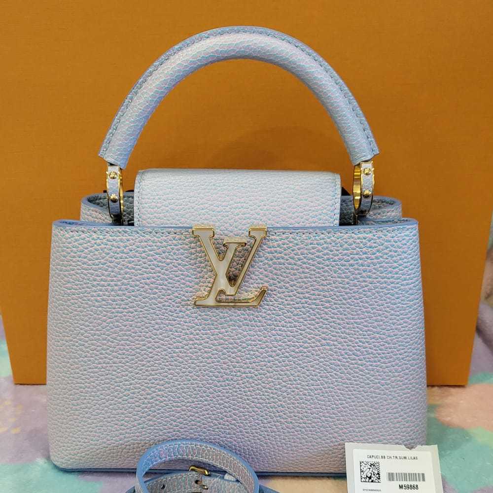 Louis Vuitton Capucines leather handbag - image 2