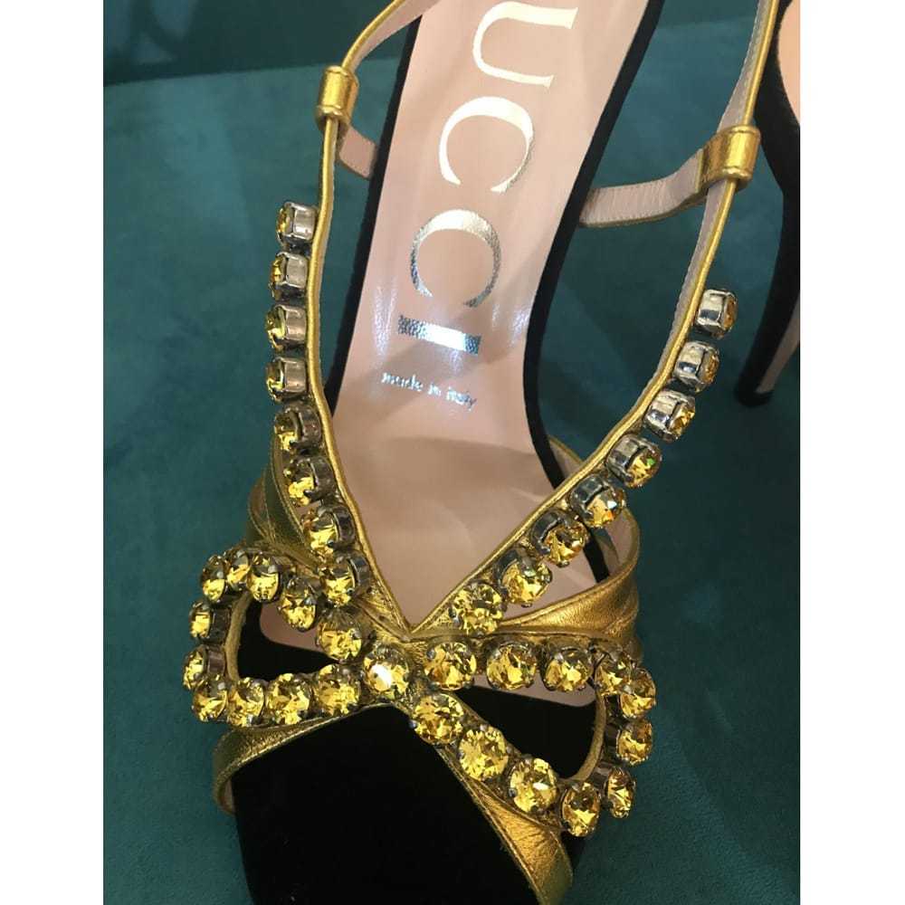 Gucci Leather sandals - image 11