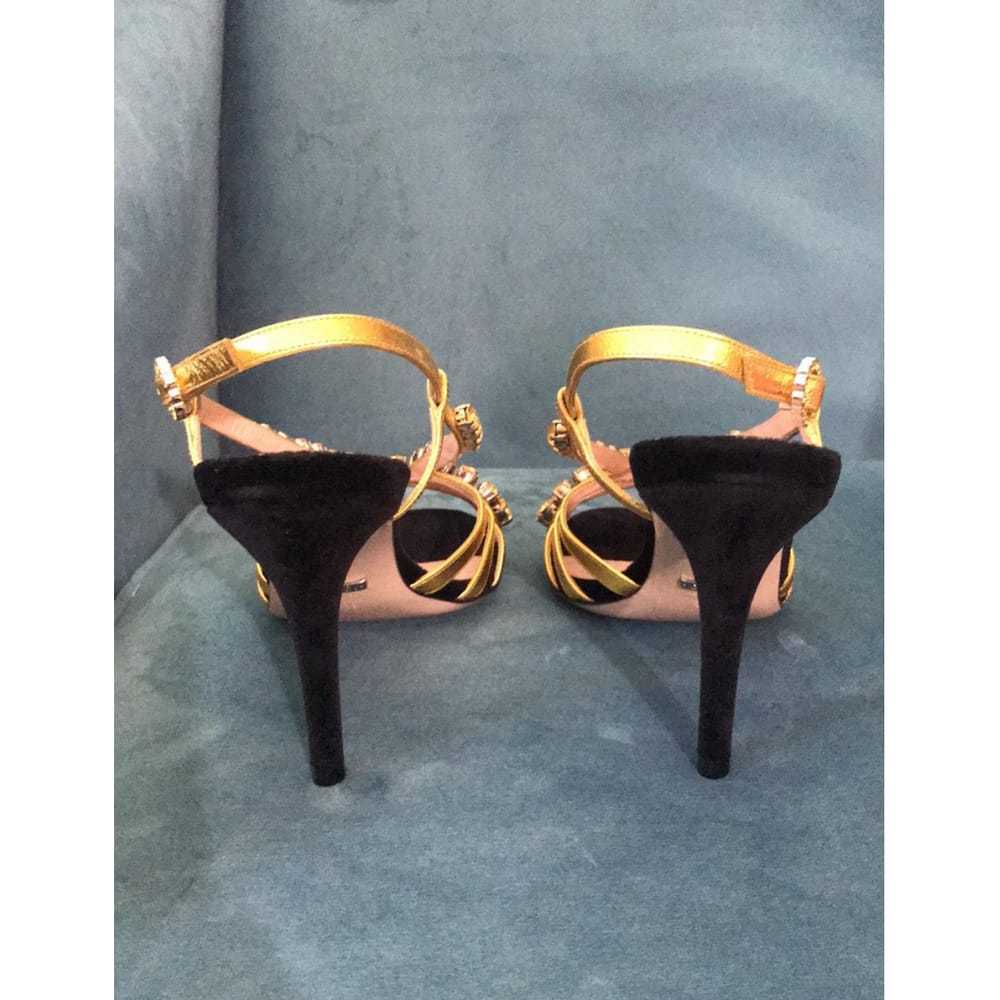 Gucci Leather sandals - image 8