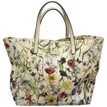 Gucci Amalfi cloth handbag - image 1