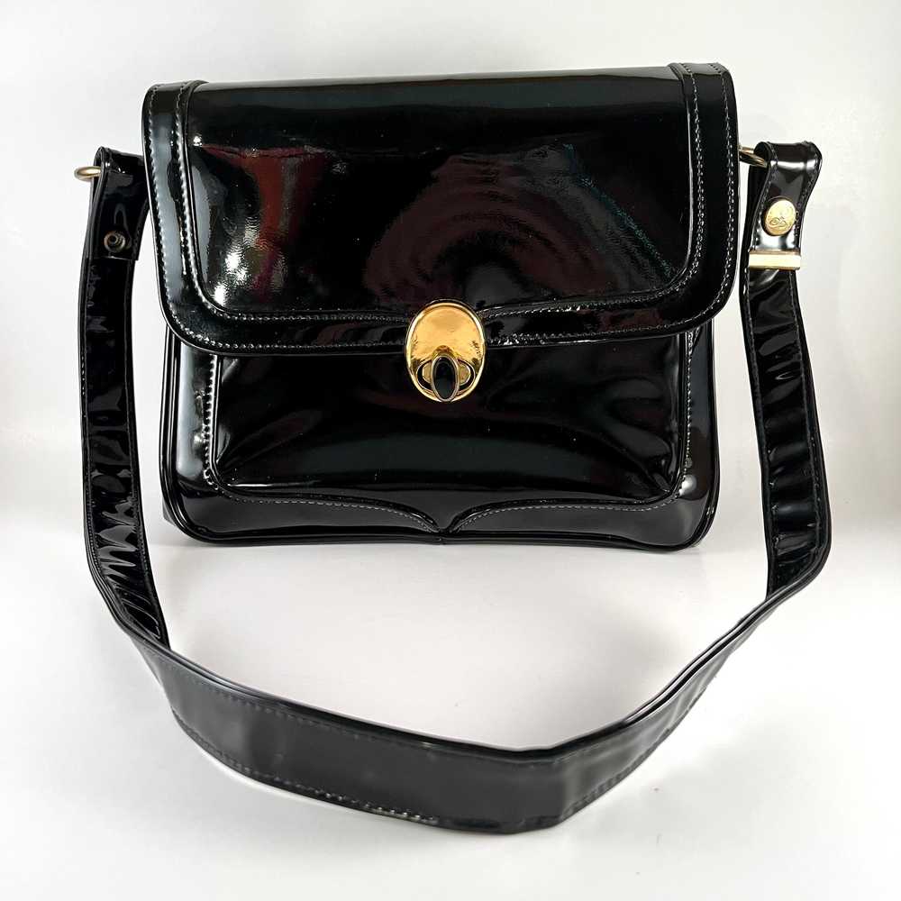 Late 50s/ Early 60s Empress Patent Leather Handbag - image 1