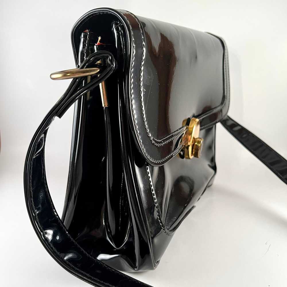 Late 50s/ Early 60s Empress Patent Leather Handbag - image 3