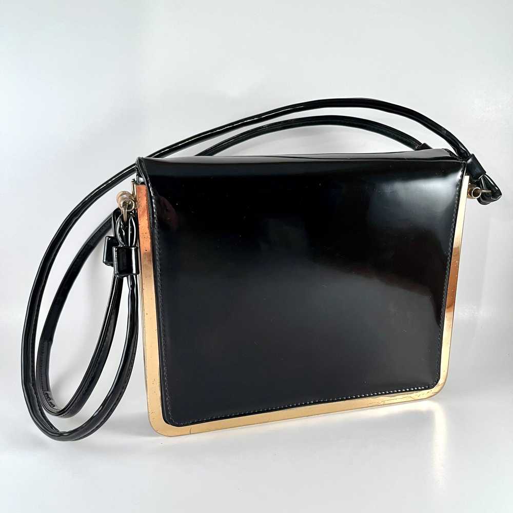 Late 50s/ Early 60s Markay Patent Leather Handbag - image 1