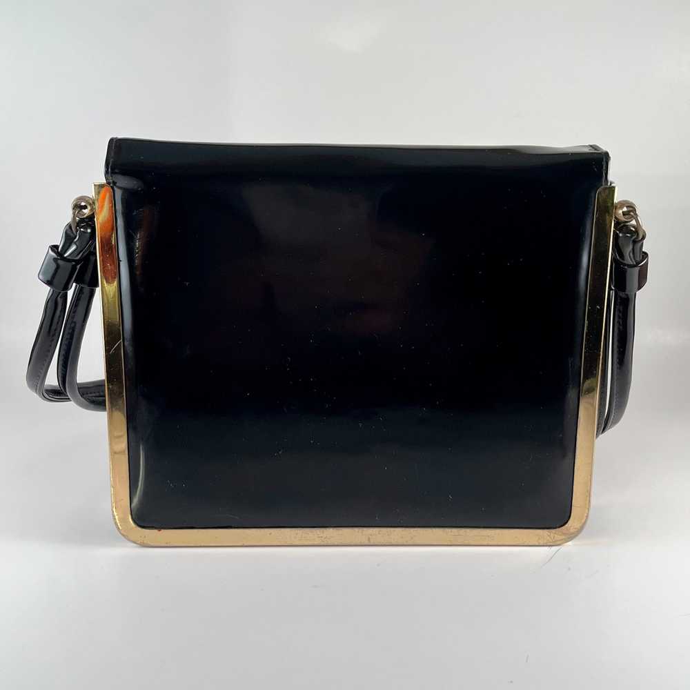 Late 50s/ Early 60s Markay Patent Leather Handbag - image 2