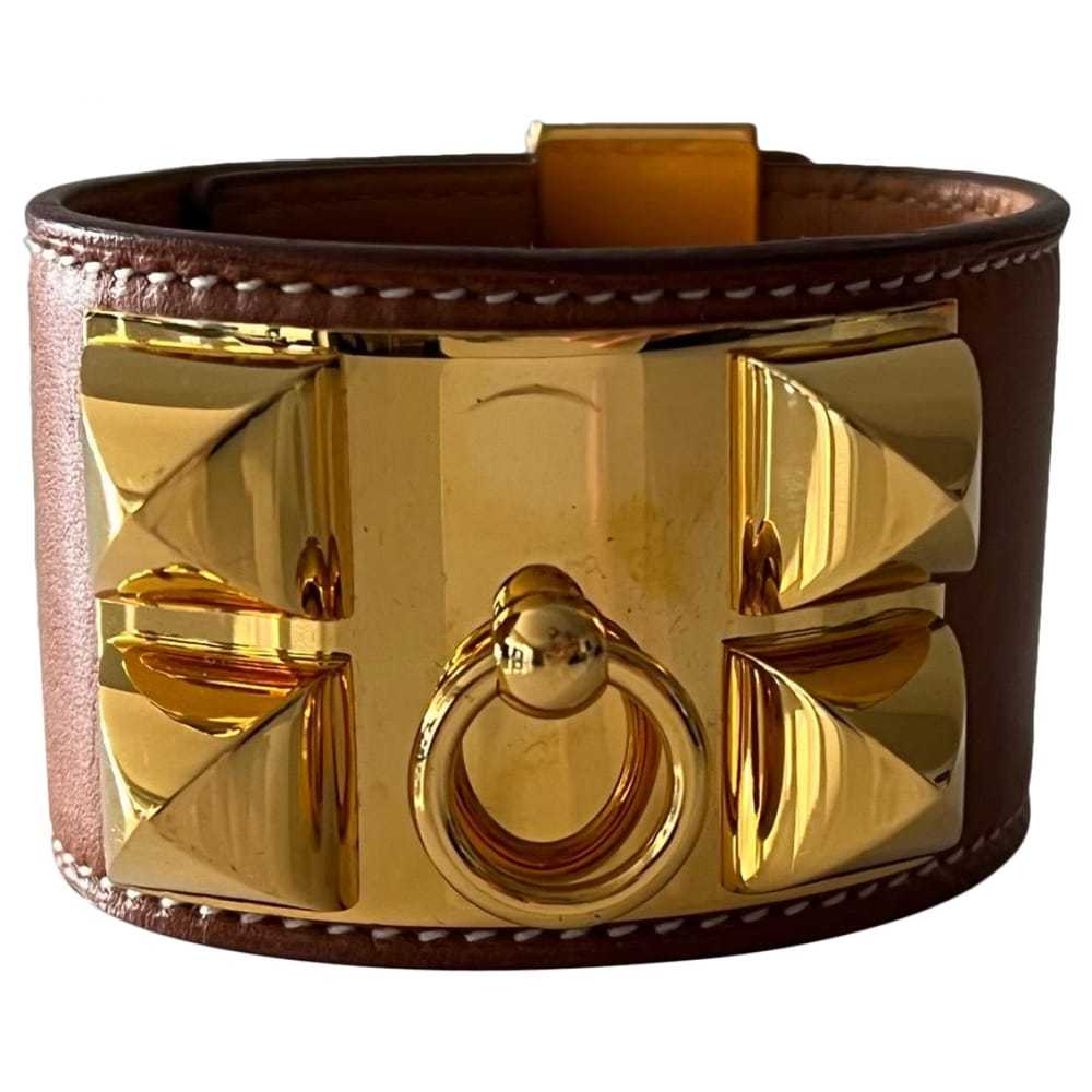 Hermès Leather bracelet - image 1