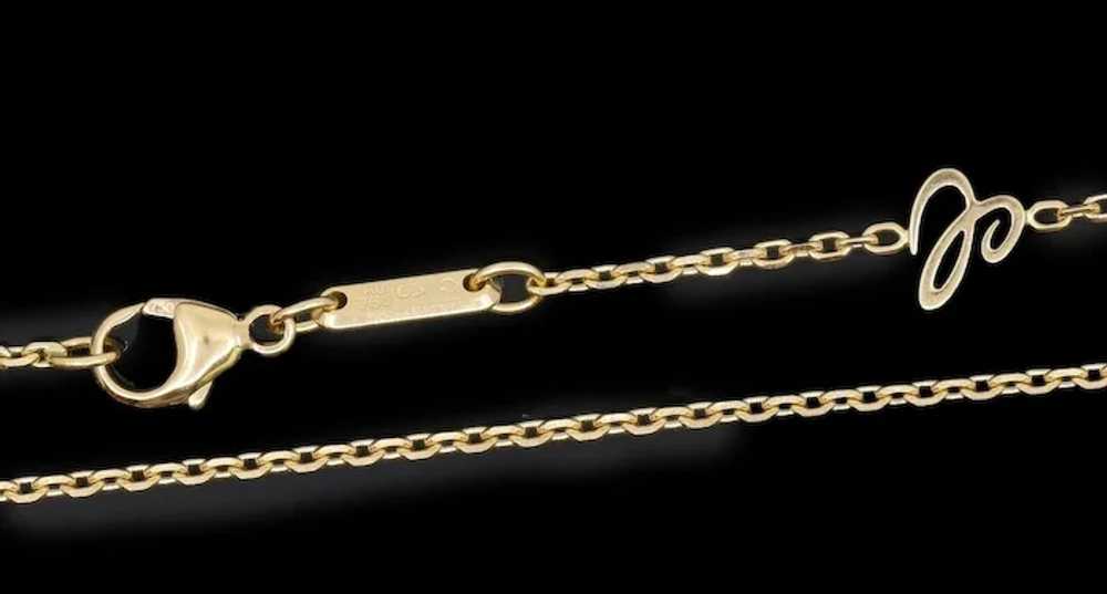 Estate Chopard 18K Rose Gold Necklace 32 Inch Cho… - image 2