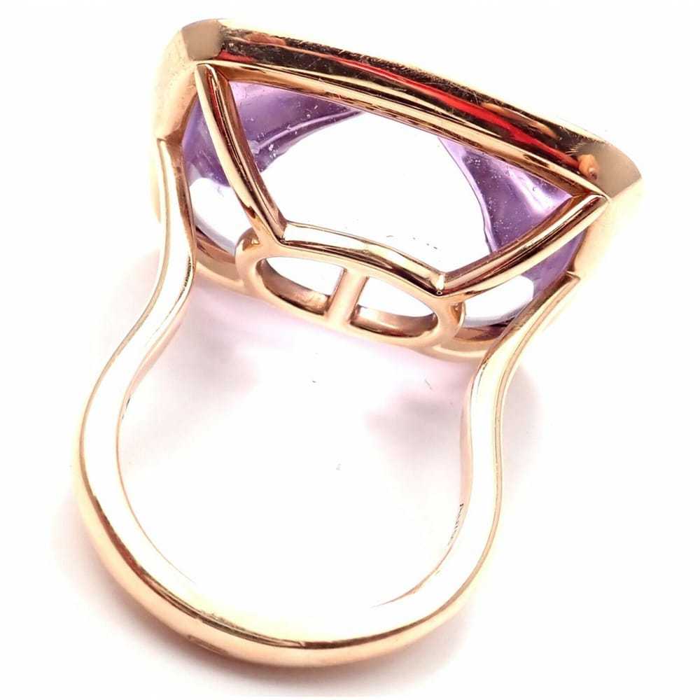 Hermès Pink gold ring - image 3