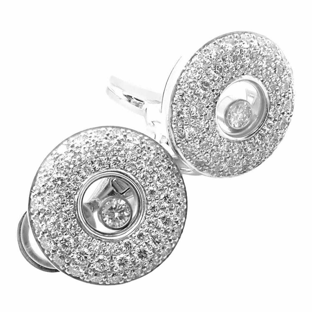 Chopard White gold earrings - image 4