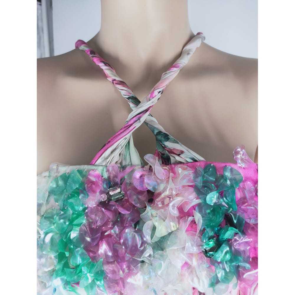 Blumarine Silk maxi dress - image 5