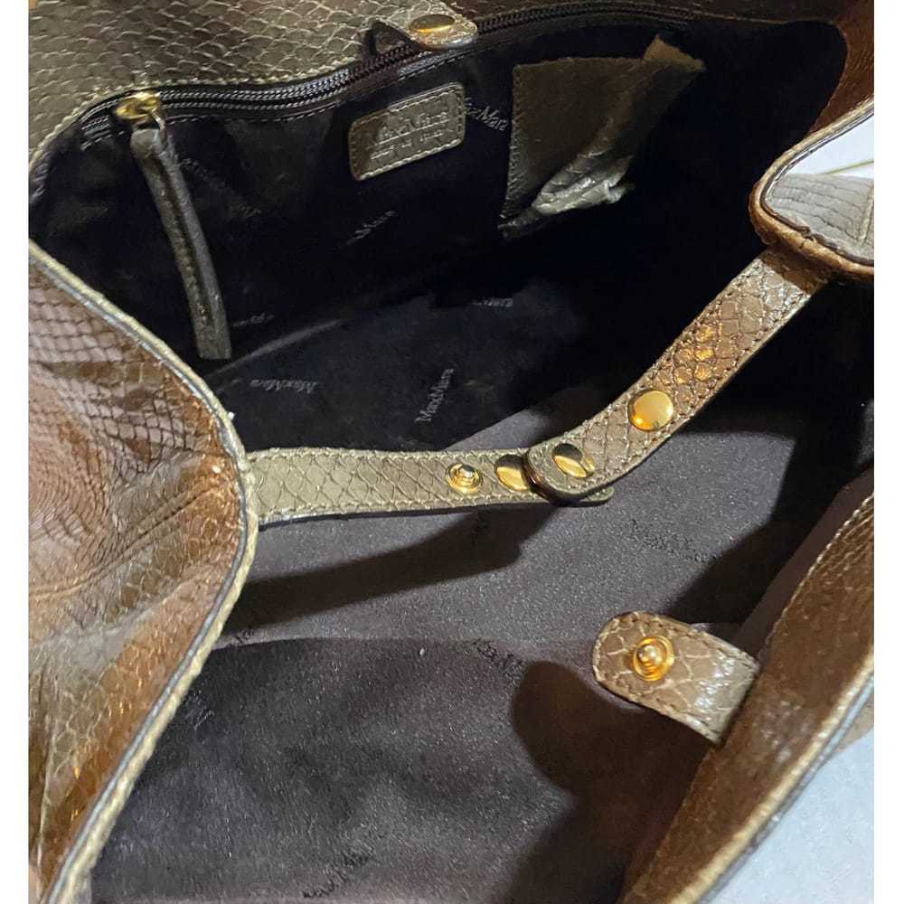Max Mara Exotic leathers satchel - image 4