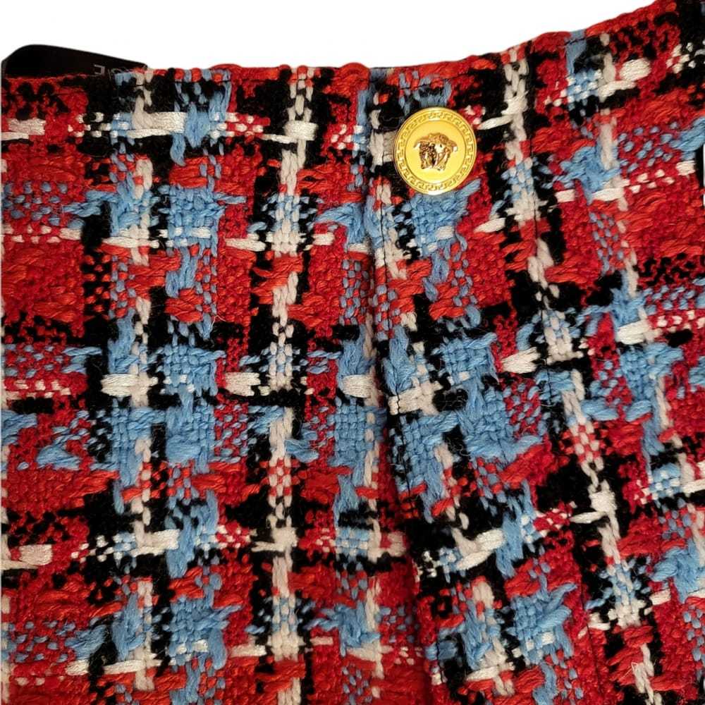 Versace Wool mini skirt - image 12
