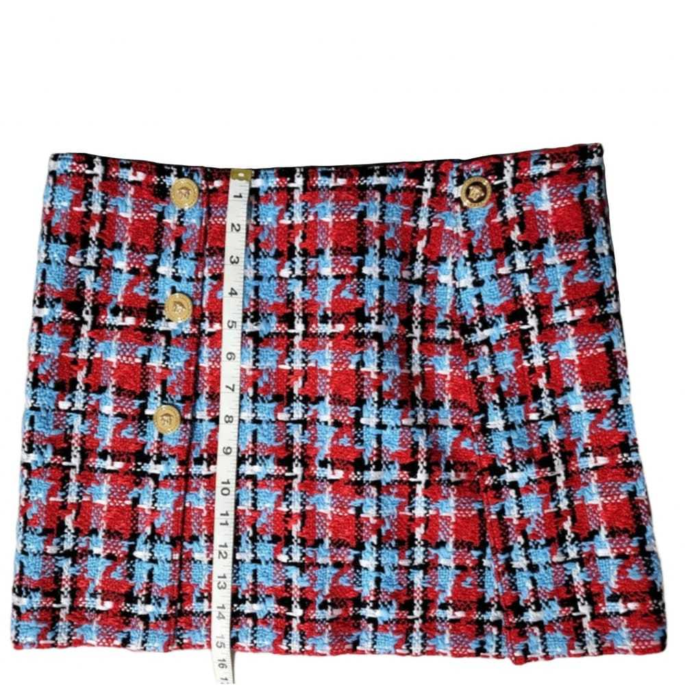 Versace Wool mini skirt - image 9