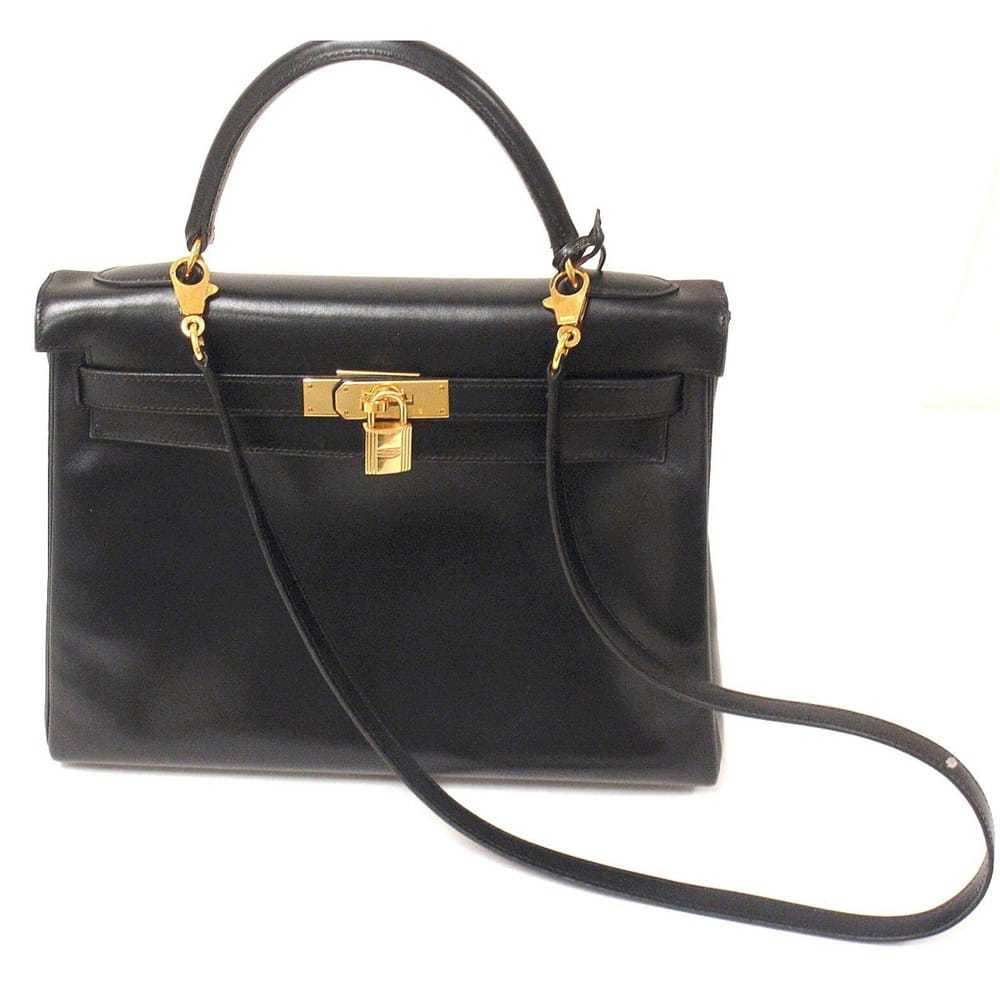 Hermès Kelly 32 leather handbag - image 1