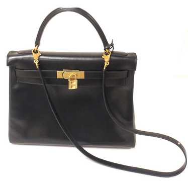 Hermès Kelly 32 leather handbag - image 1