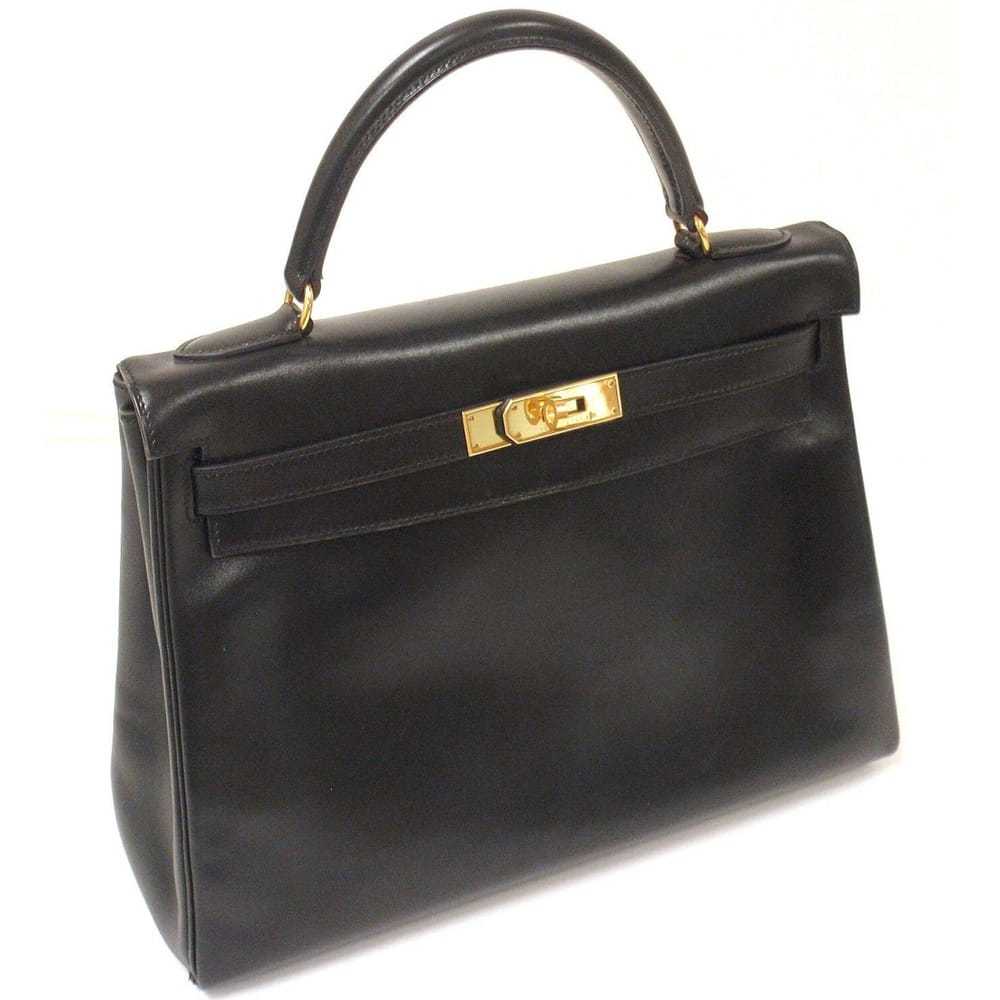 Hermès Kelly 32 leather handbag - image 4