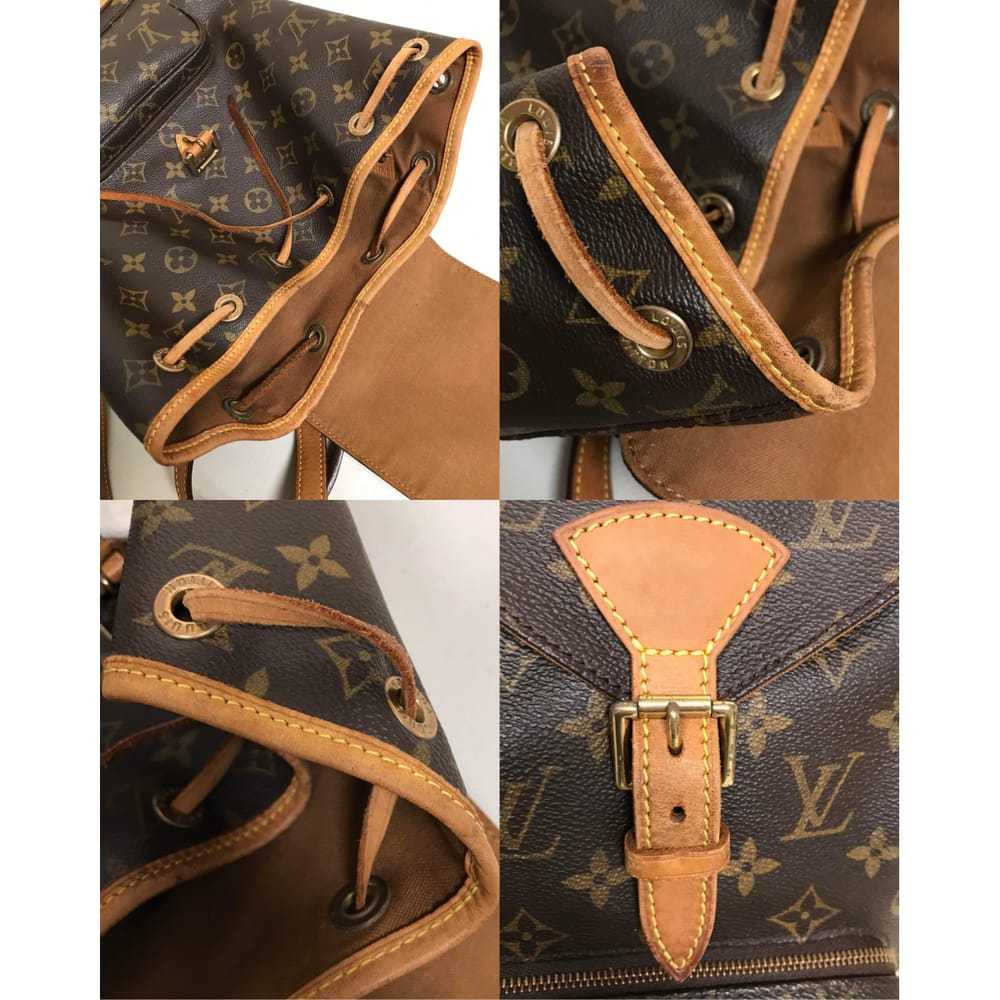 Louis Vuitton Montsouris Vintage cloth backpack - image 11