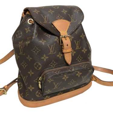 Louis Vuitton Montsouris Vintage cloth backpack - image 1