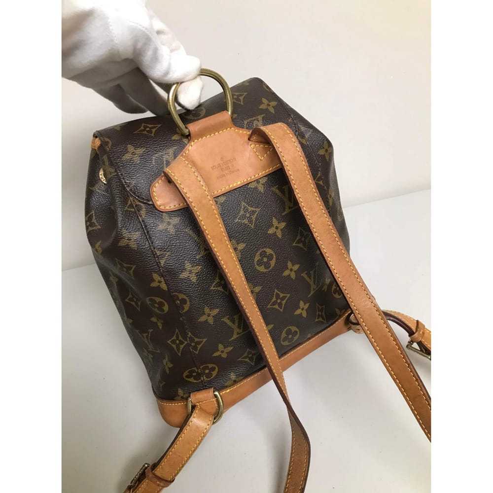Louis Vuitton Montsouris Vintage cloth backpack - image 5