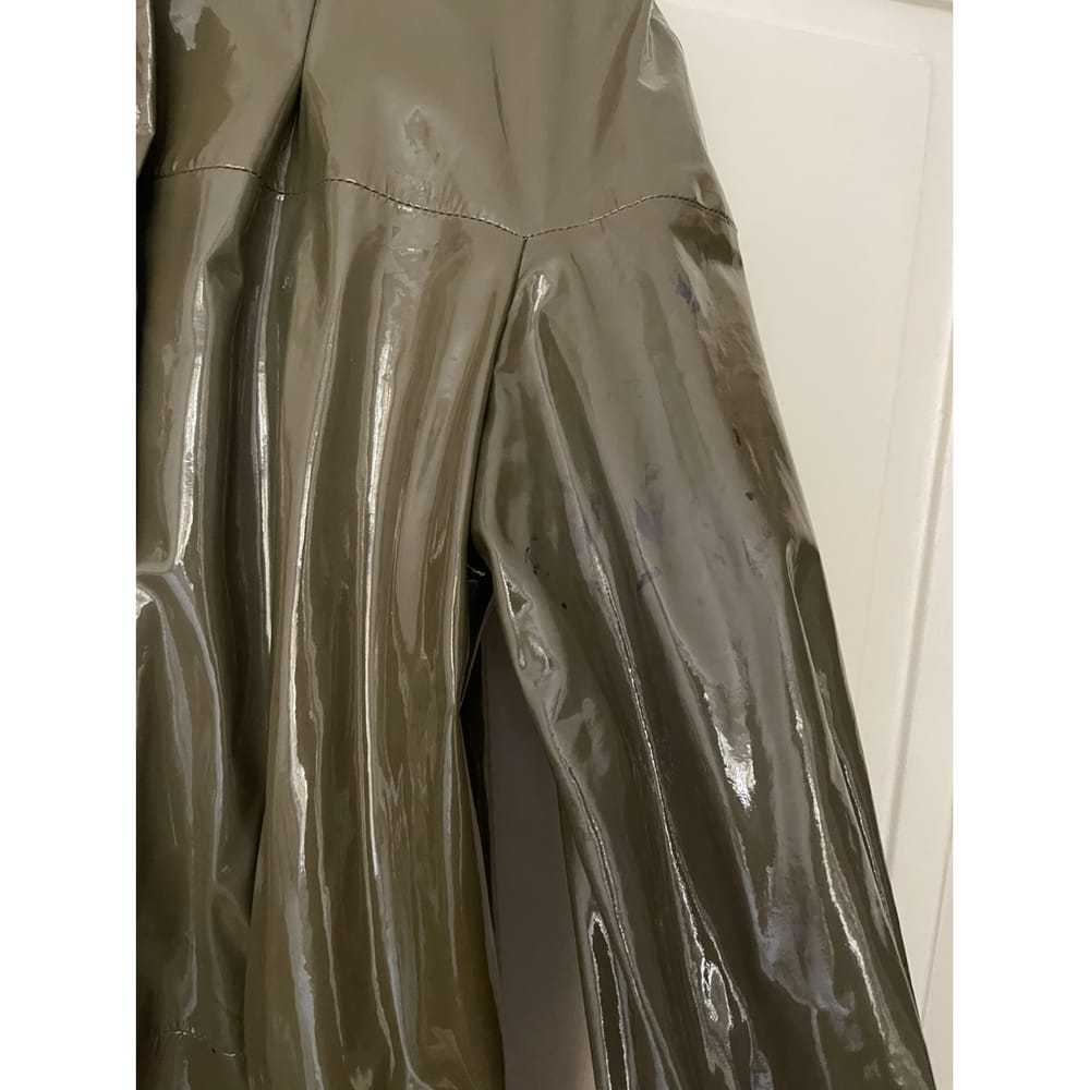 Valentino Garavani Leather trench coat - image 3