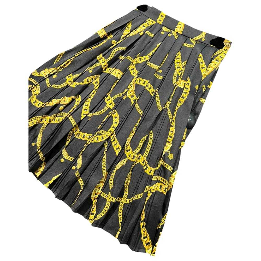 Versace Silk mid-length skirt - image 1