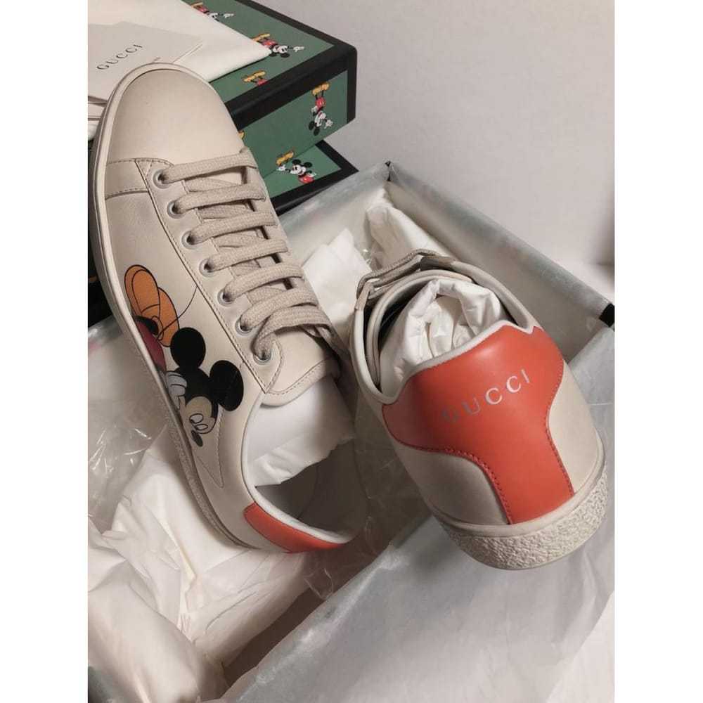 Gucci Ace leather trainers - image 8
