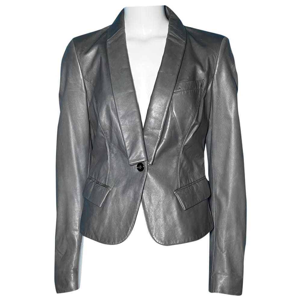 Burberry Leather blazer - image 1