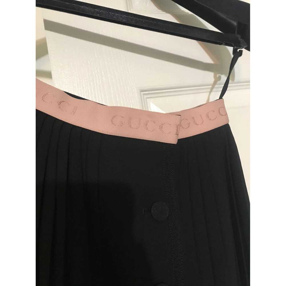 Gucci Wool mid-length skirt - image 4