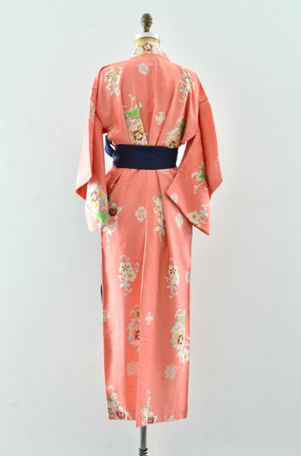 Peach Dezato Kimono - image 4