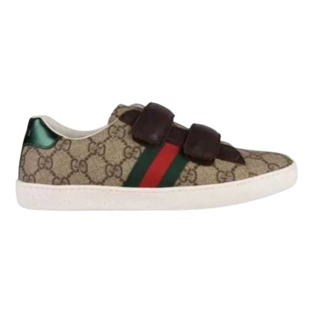 Gucci Ace cloth trainers - image 1