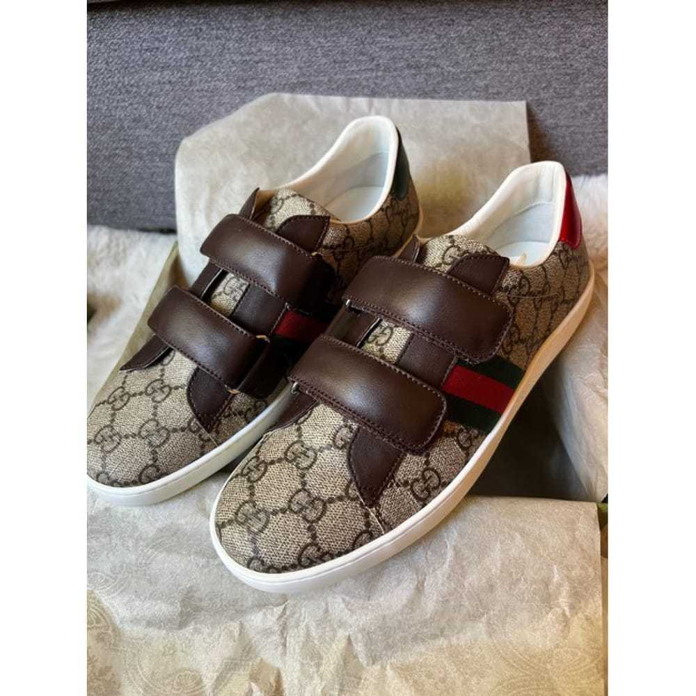 Gucci Ace cloth trainers - image 2