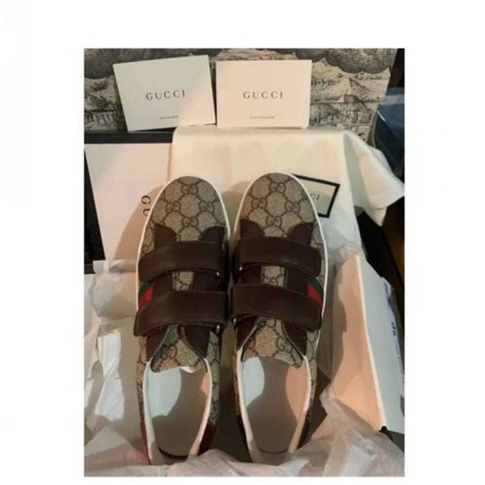 Gucci Ace cloth trainers - image 6