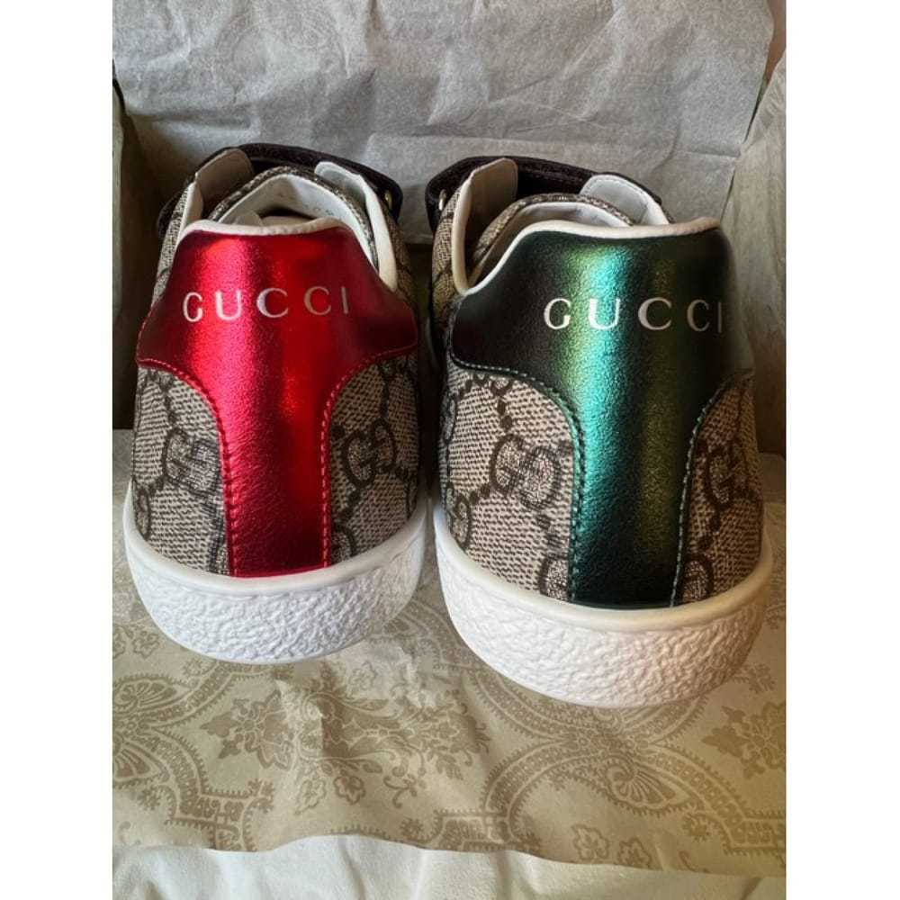 Gucci Ace cloth trainers - image 7